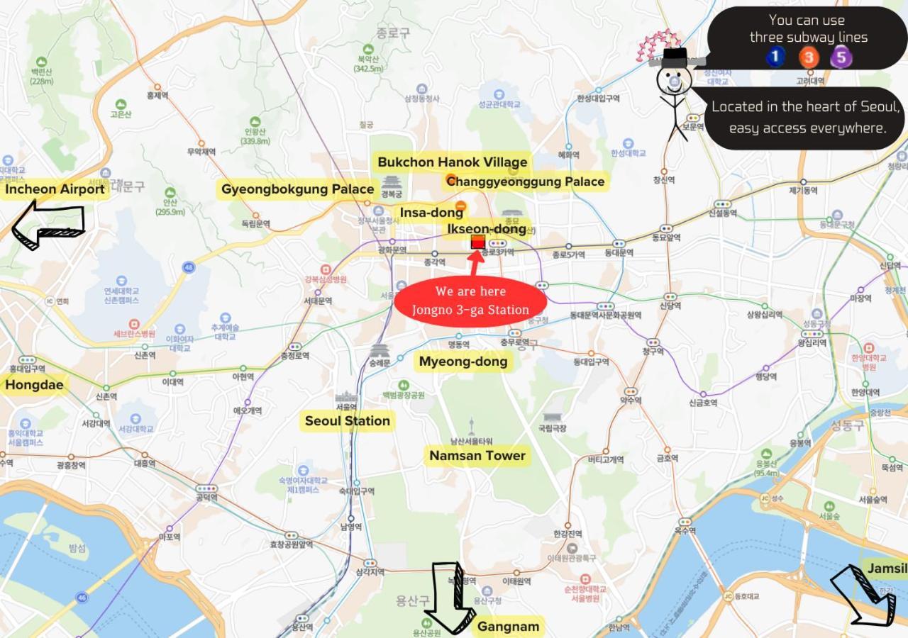 Zen Seoul Stay Zewnętrze zdjęcie